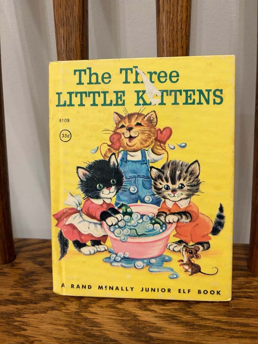 The Three Little Kittens Rand McNally Junior Elf Book 8108
